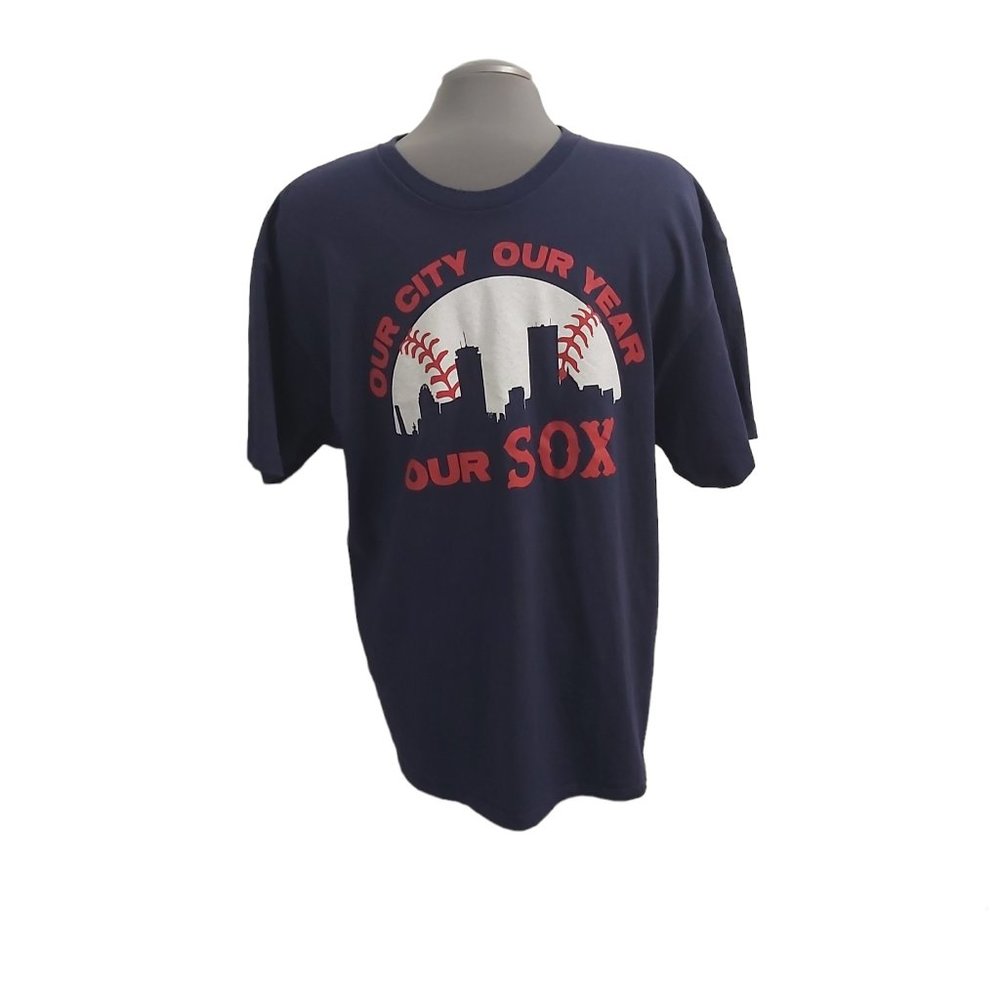 Our City Our Year Our SOX Boston Red Sox T-Shirt Tee Delta Pro X-Large XL Adult